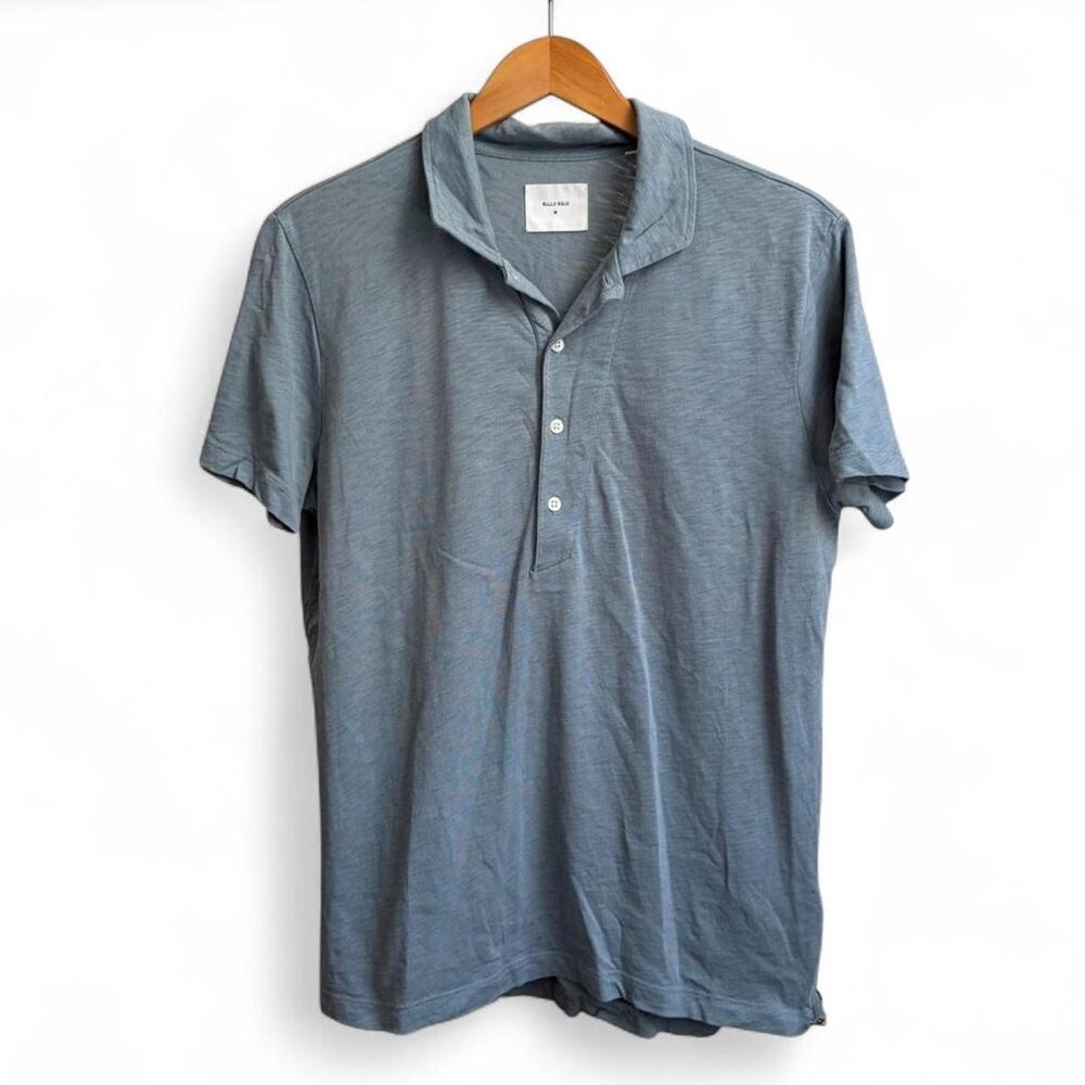Billy Reid Minimalist Pima Cotton Men’s M Outdoor Golf Polo Shirt